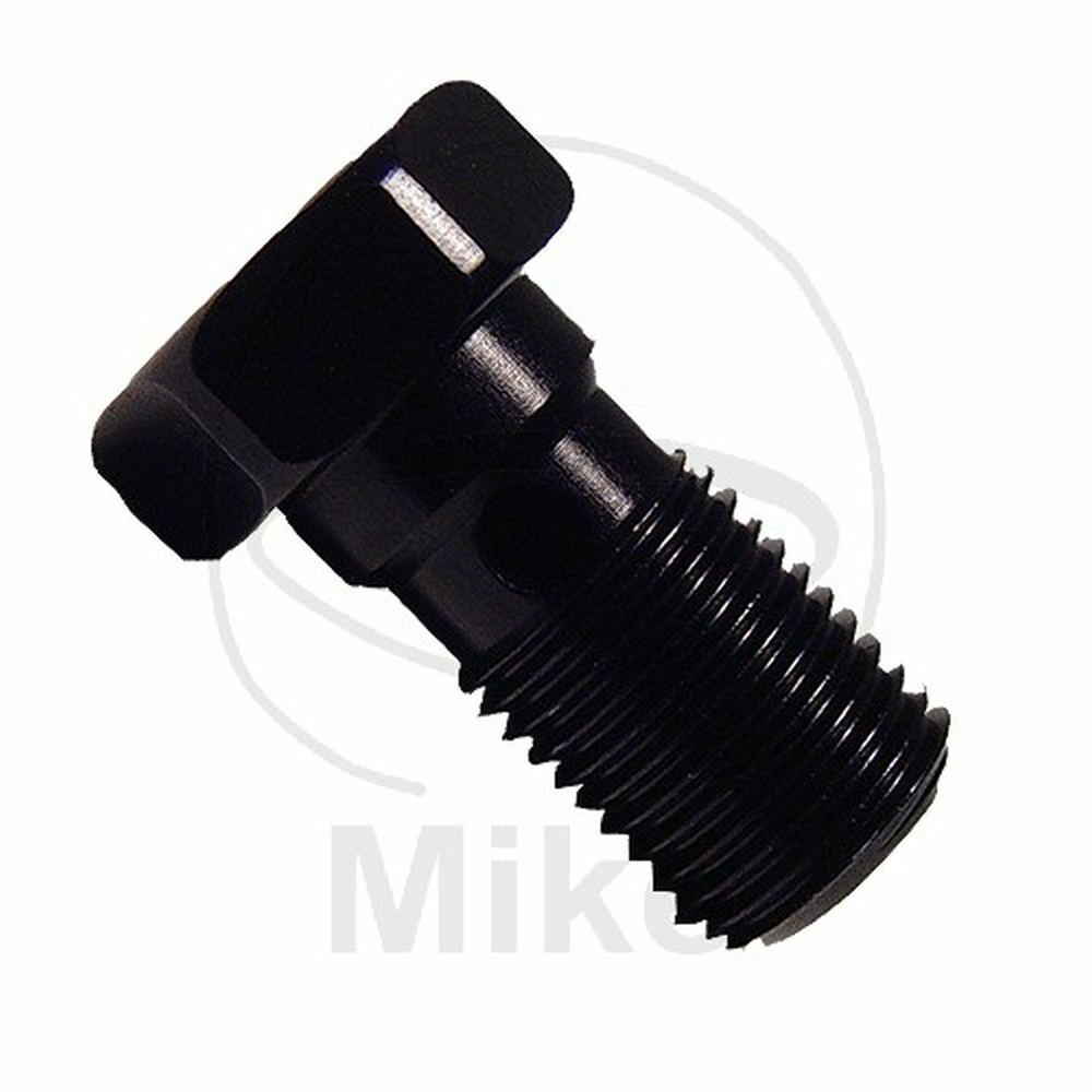 BULLONE BANJO SINGOLO M10X1.00 NERO JMP 757.12.01 PER IMPIANTO FRENANTE