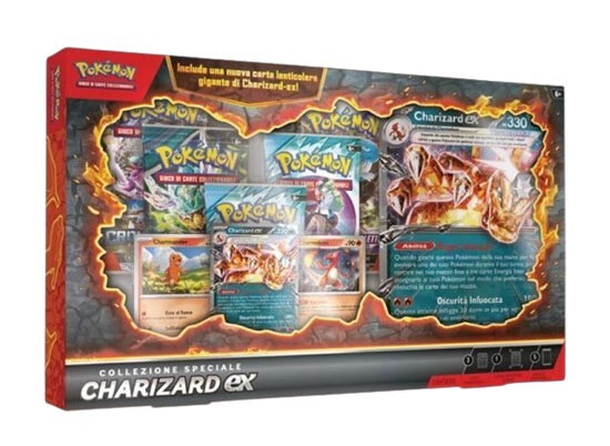 Pokemon Collezione Speciale Charizard EX Lenticolare ITA PREORDINE + OMAGGIO