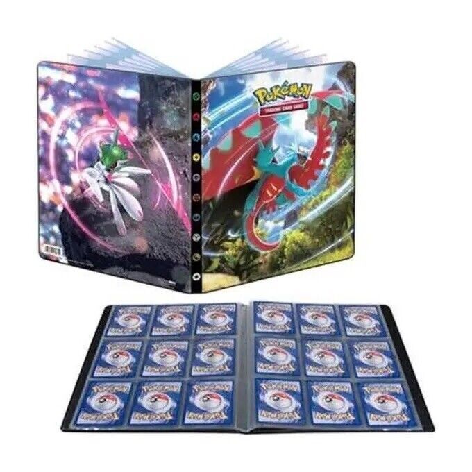 POKEMON ALBUM Paradosso Temporale Lunaruggente - 252 Carte • 9 Tasche - Nuovo