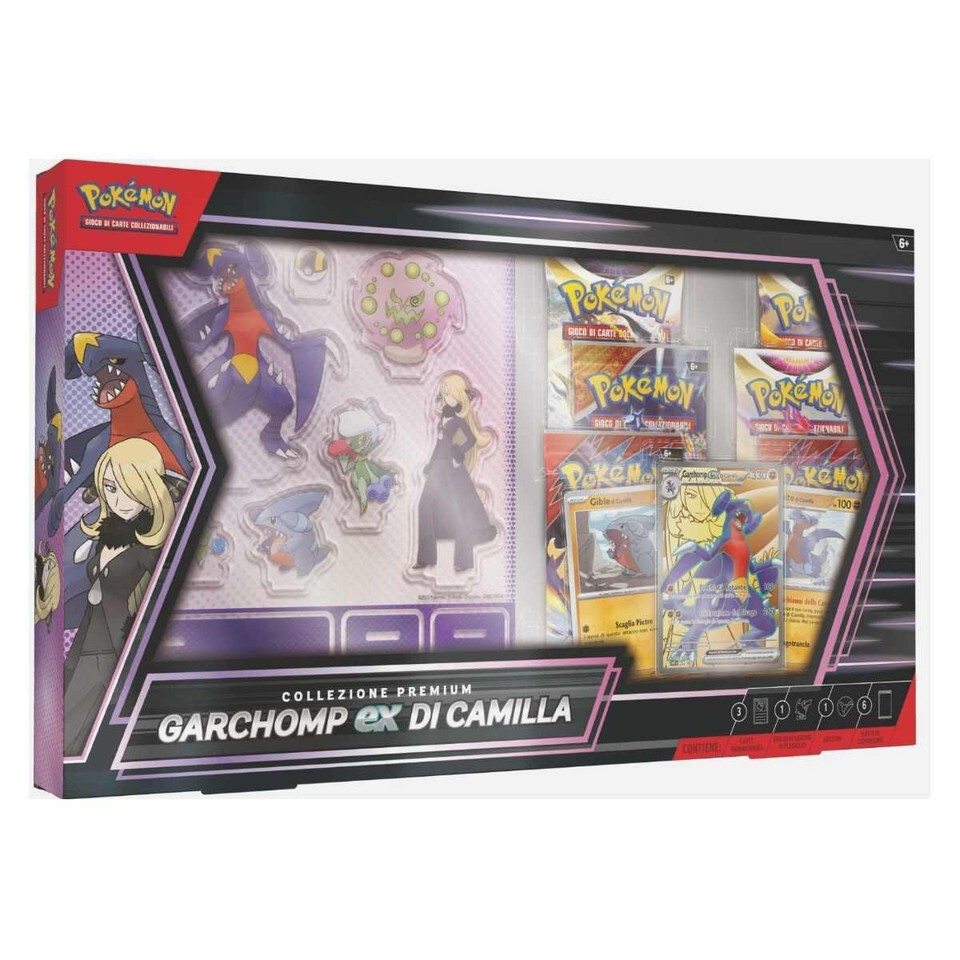 Collezione Premium Garchomp ex di Camilla Pokemon Italiano 2025
