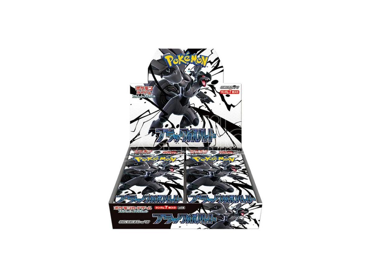 POKEMON JPN BLACK BOLT BOX 20 BUSTE POKEMON - CARTE DA GIOCO/COLLEZIONE