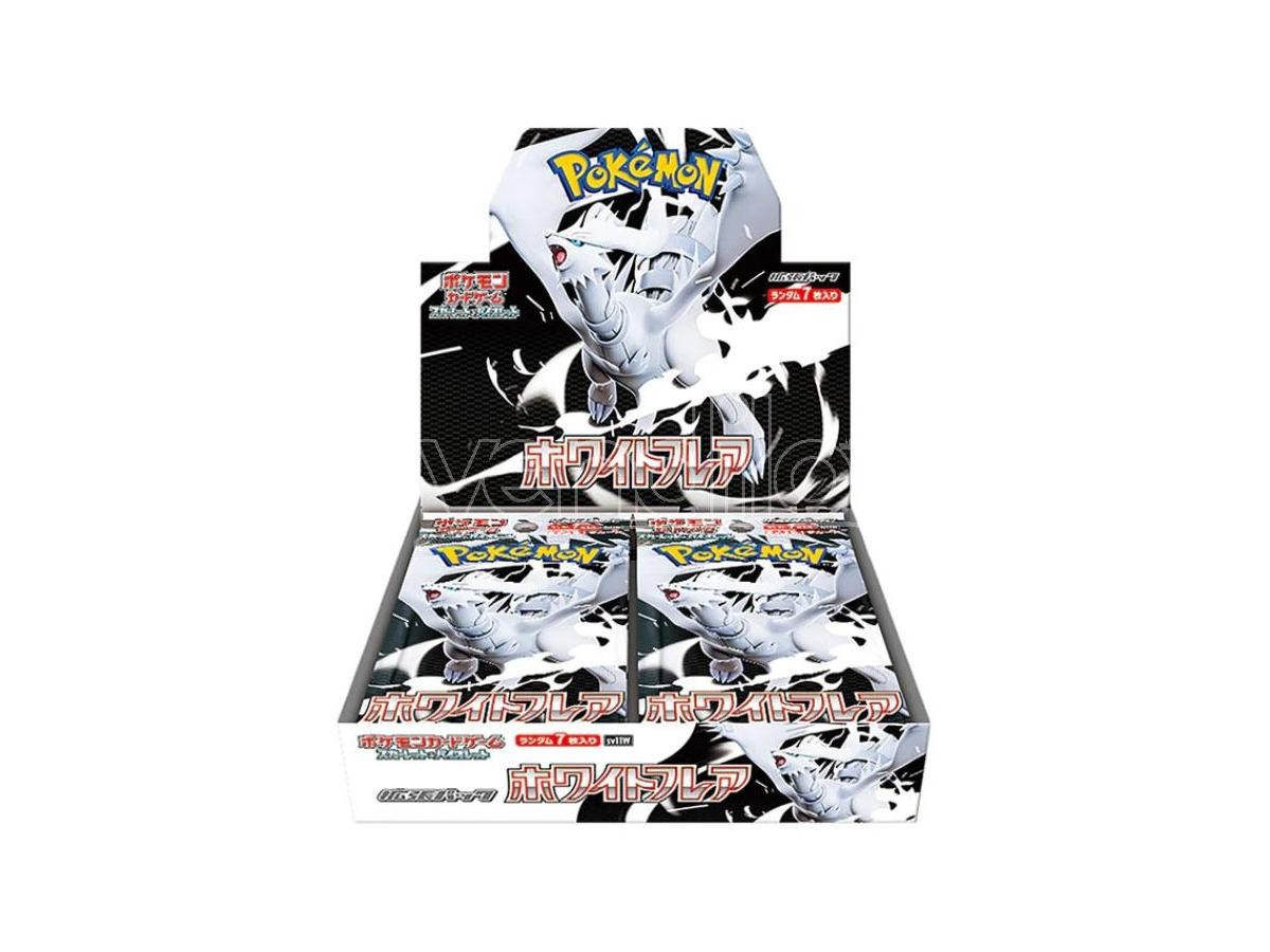 POKEMON JPN WHITE FLARE BOX 20 BUSTE POKEMON - CARTE DA GIOCO/COLLEZIONE