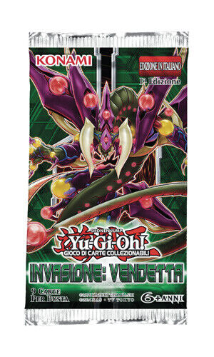 Yu-Gi-Oh! Invasione: Vendetta 1a edizione busta 9 carte (IT)