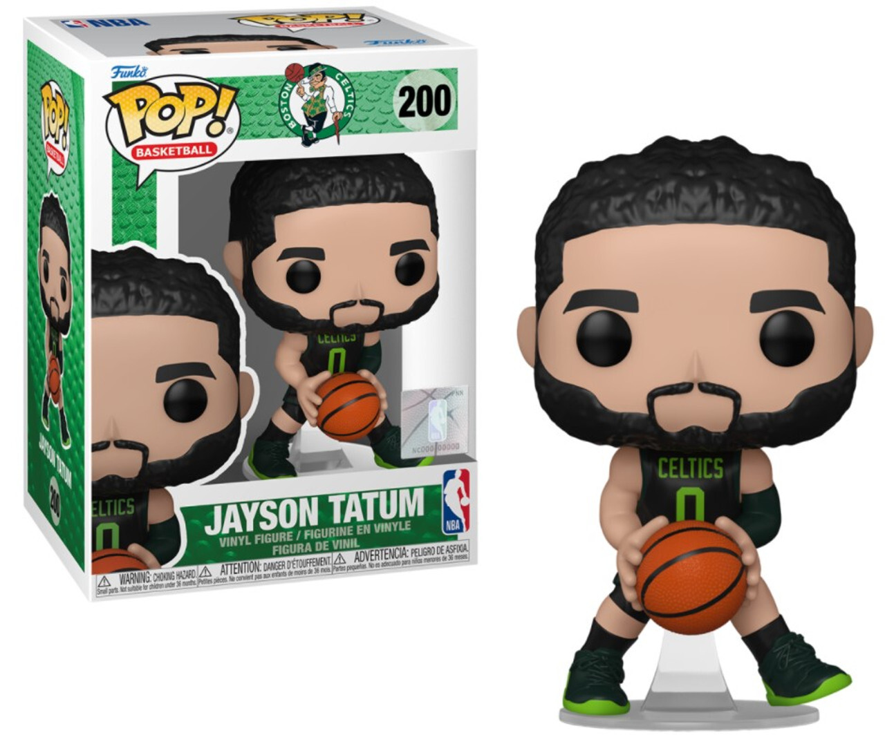 FUNKO POP NBA: Celtics- Jayson Tatum(24-25 City Edition) 9 cm