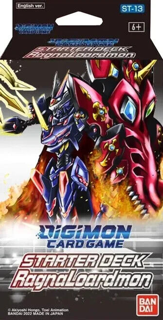 Digimon Tcg: Ragnaloardmon Starter Deck St-13 Nuovo Sigillato
