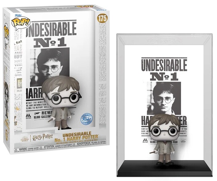 FUNKO POP Covers: Harry Potter - 175 Harry Wanted Poster (Exclusive)