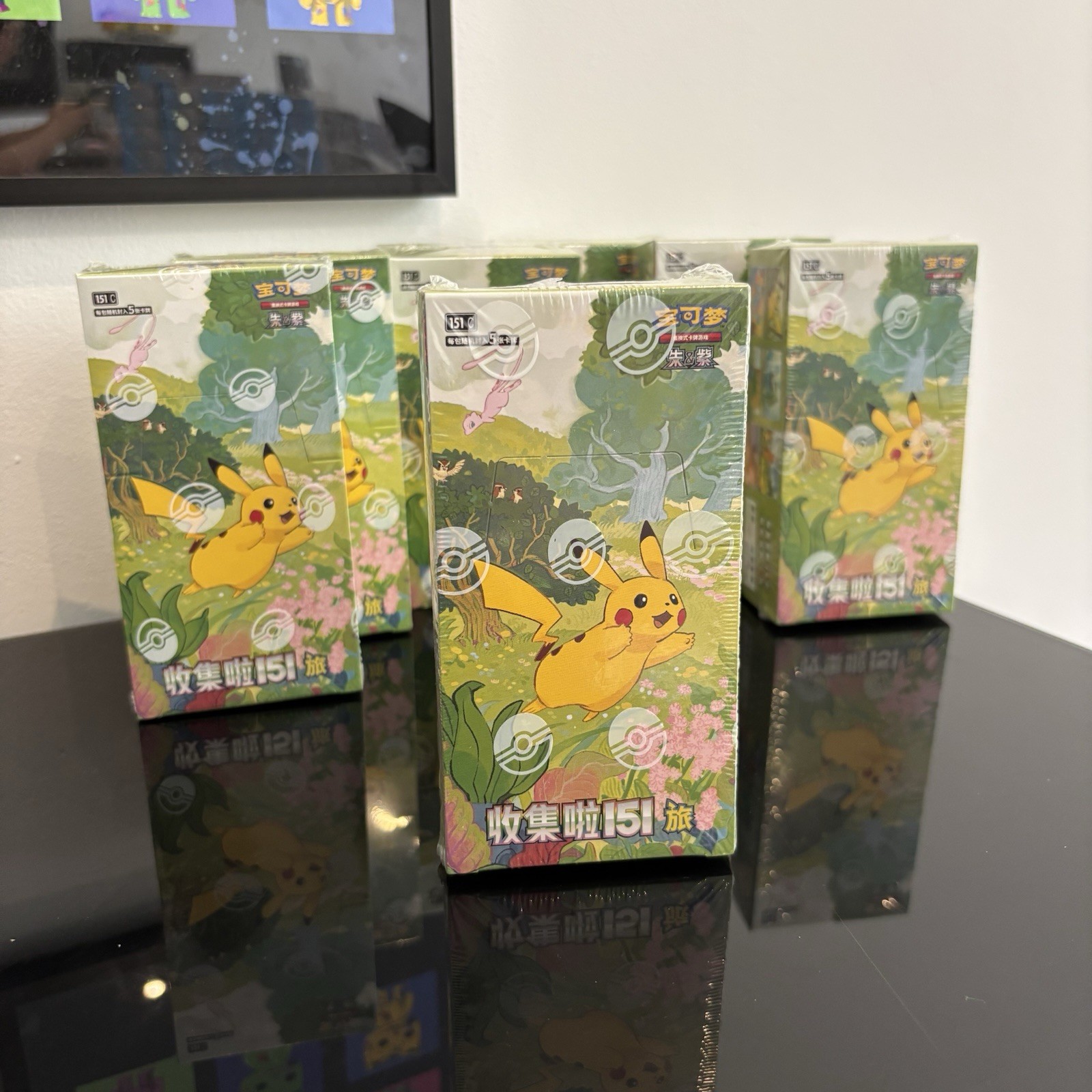 Pokémon Exclusive S-Chinese 151 1.0 Collect Journey Slim Booster Box