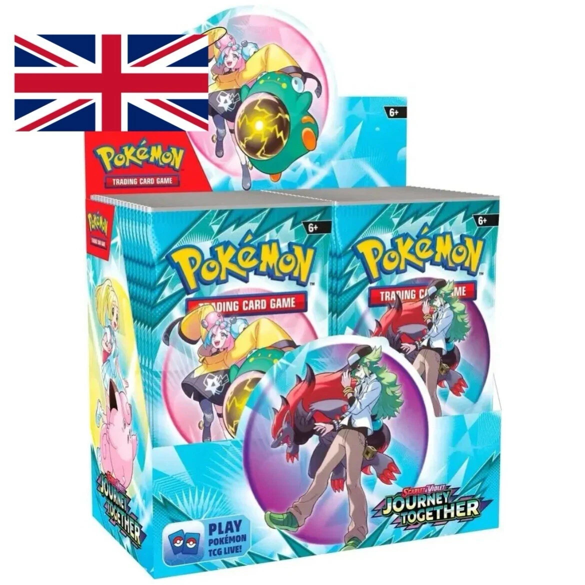 Pokemon SV09 Journey Together Booster Box Display 36 Packs New English OVP