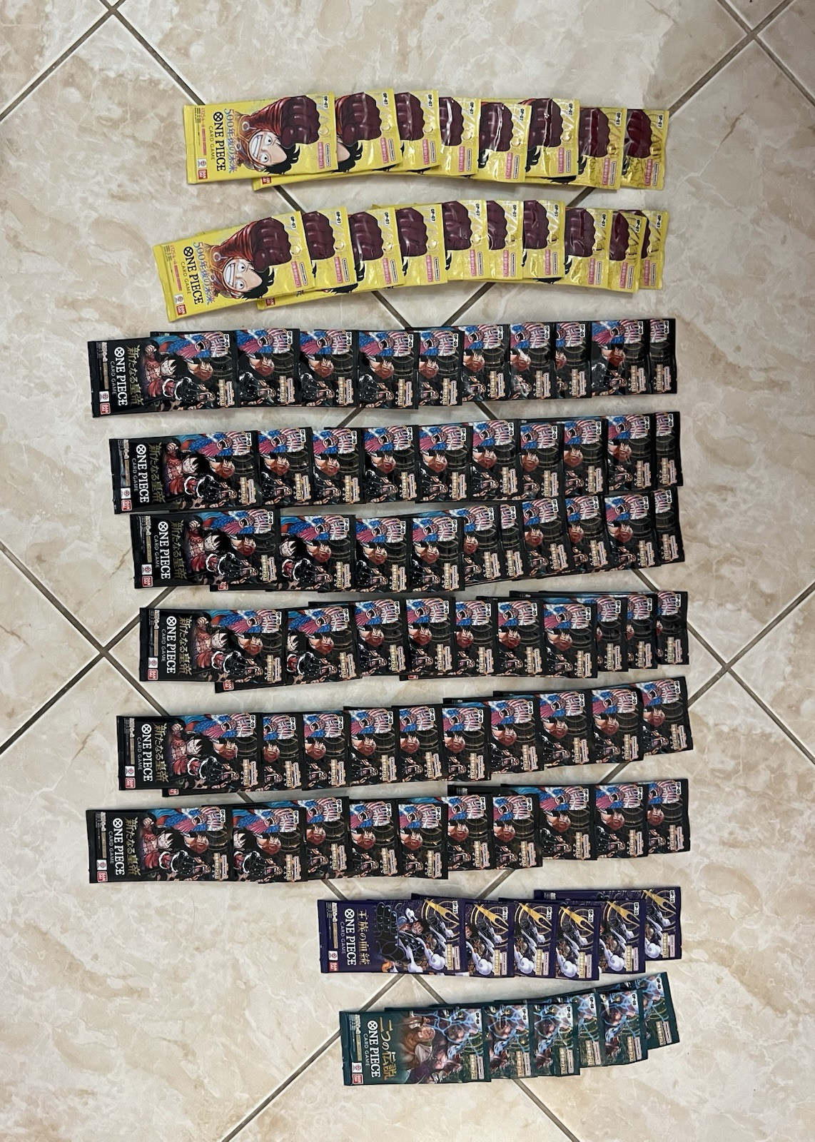 Op 07/08/09/10 One Piece Card 90 Pack