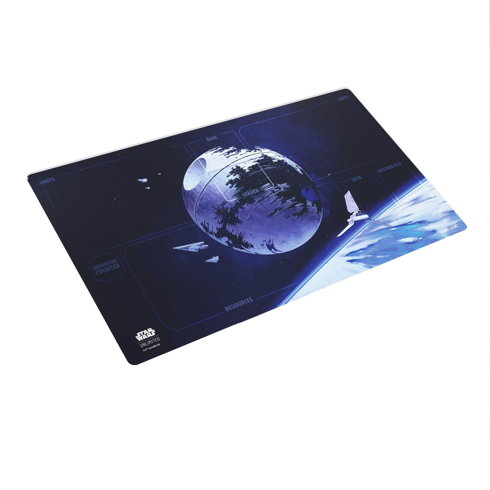 Gamegenic   Star Wars Unlimited Game Mat - Death Star   Trading Card Accessory