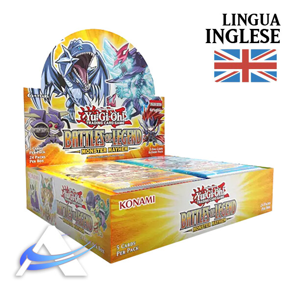 Box YUGIOH Battaglie della Leggenda MONSTER MAYHEM / BLMM ENG / PREVENDITA