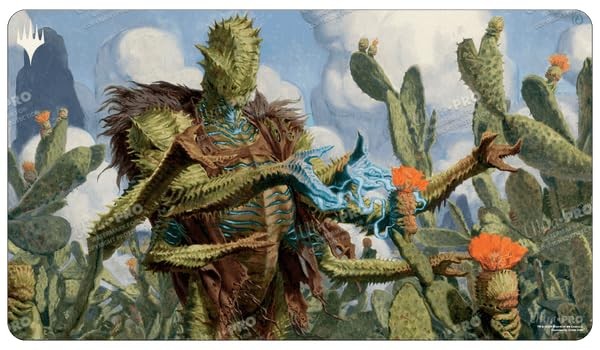 Outlaws of Thunder Junction Playmat Green for Magic: The Gathering