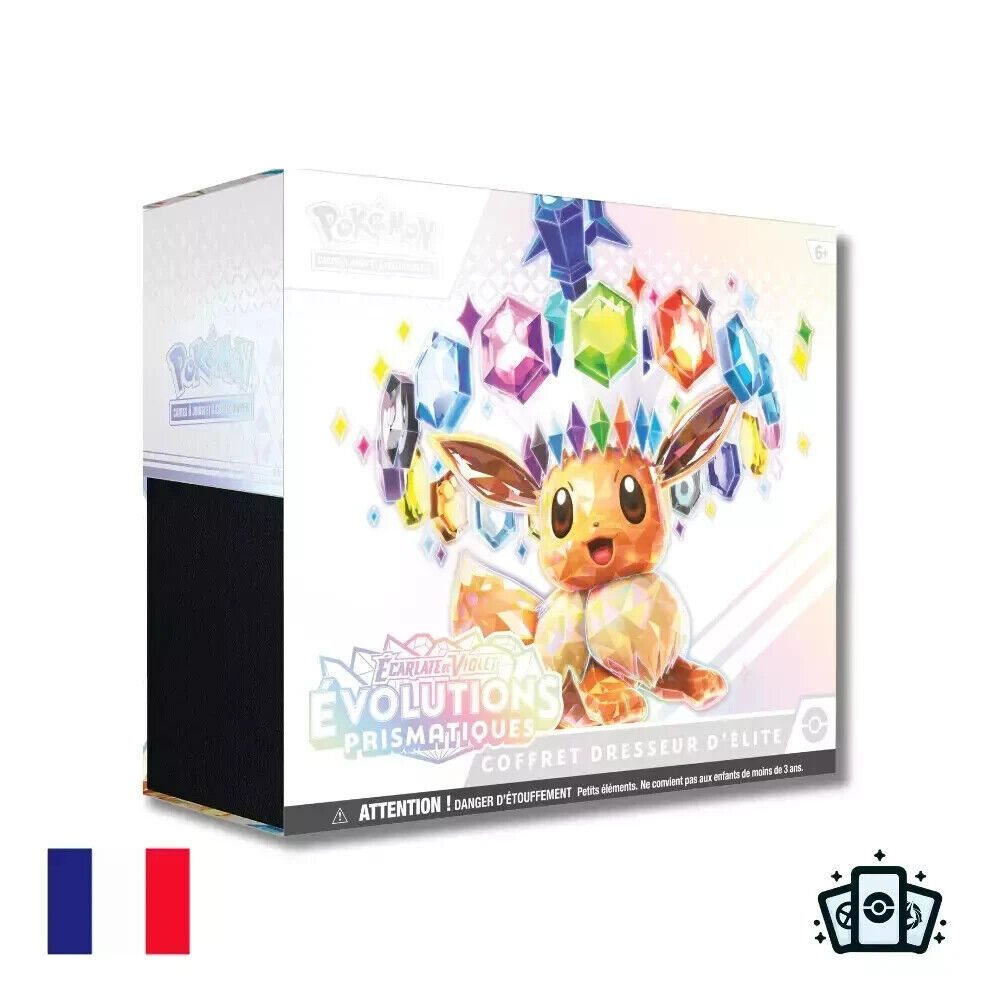 Coffret dresseur d'élite ETB Pokémon Evolutions Prismatiques FR 8.5 Scellé