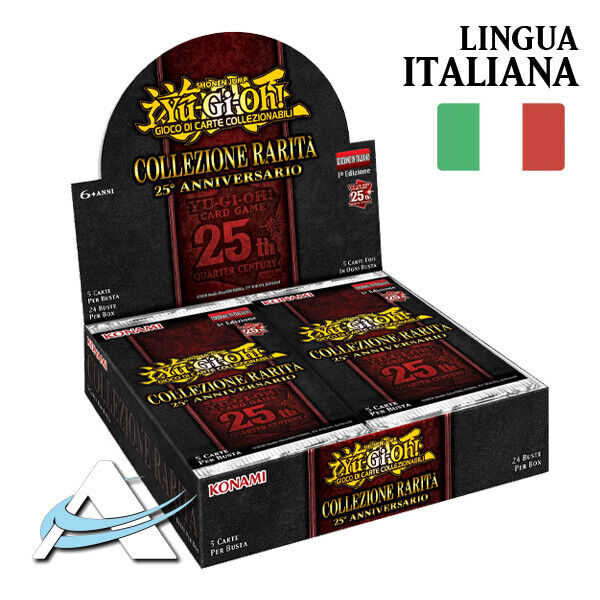 Box COLLEZIONE RARITÀ 25th Anniversary Rarity RA01 ITALIANO YUGIOH ANDYCARDS