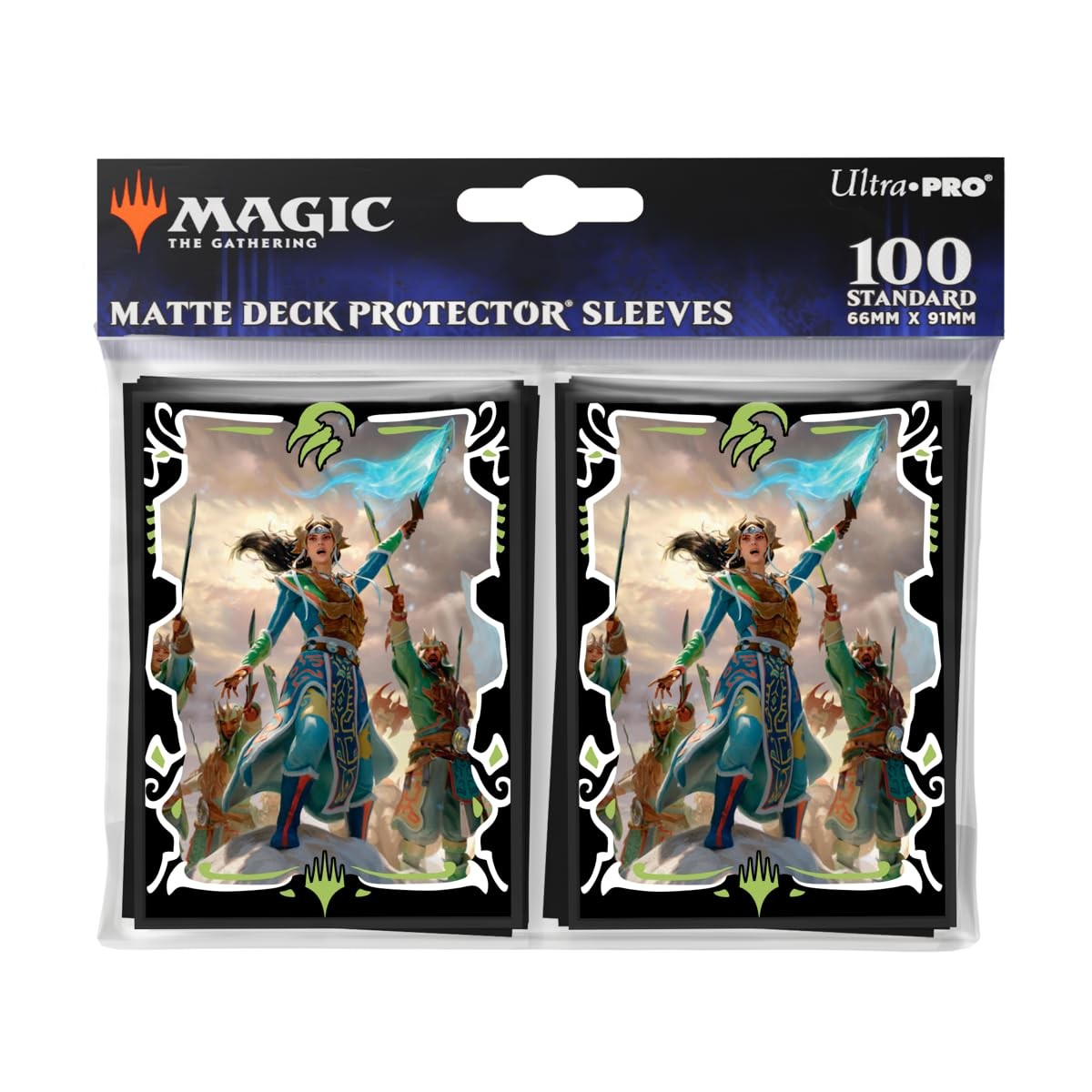 Ultra PRO - Tarkir Dragonstorm 100ct Deck Protector Sleeves Temur Commander for
