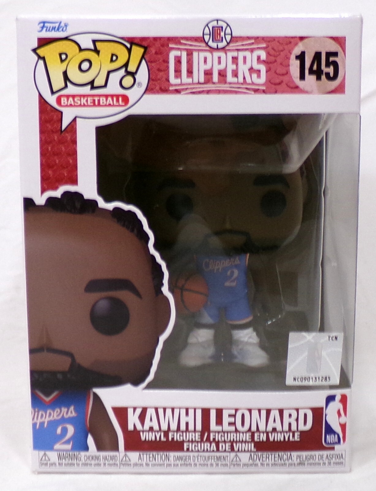 Funko Pop! Basket Clippers 145 Kawhi Leonard Figura In Vinile