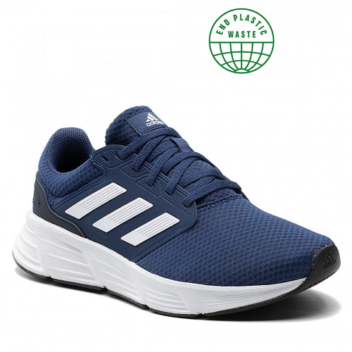 ADIDAS GALAXY SCARPA RUNNING UOMO COL. BLU BIANCO TG.44
