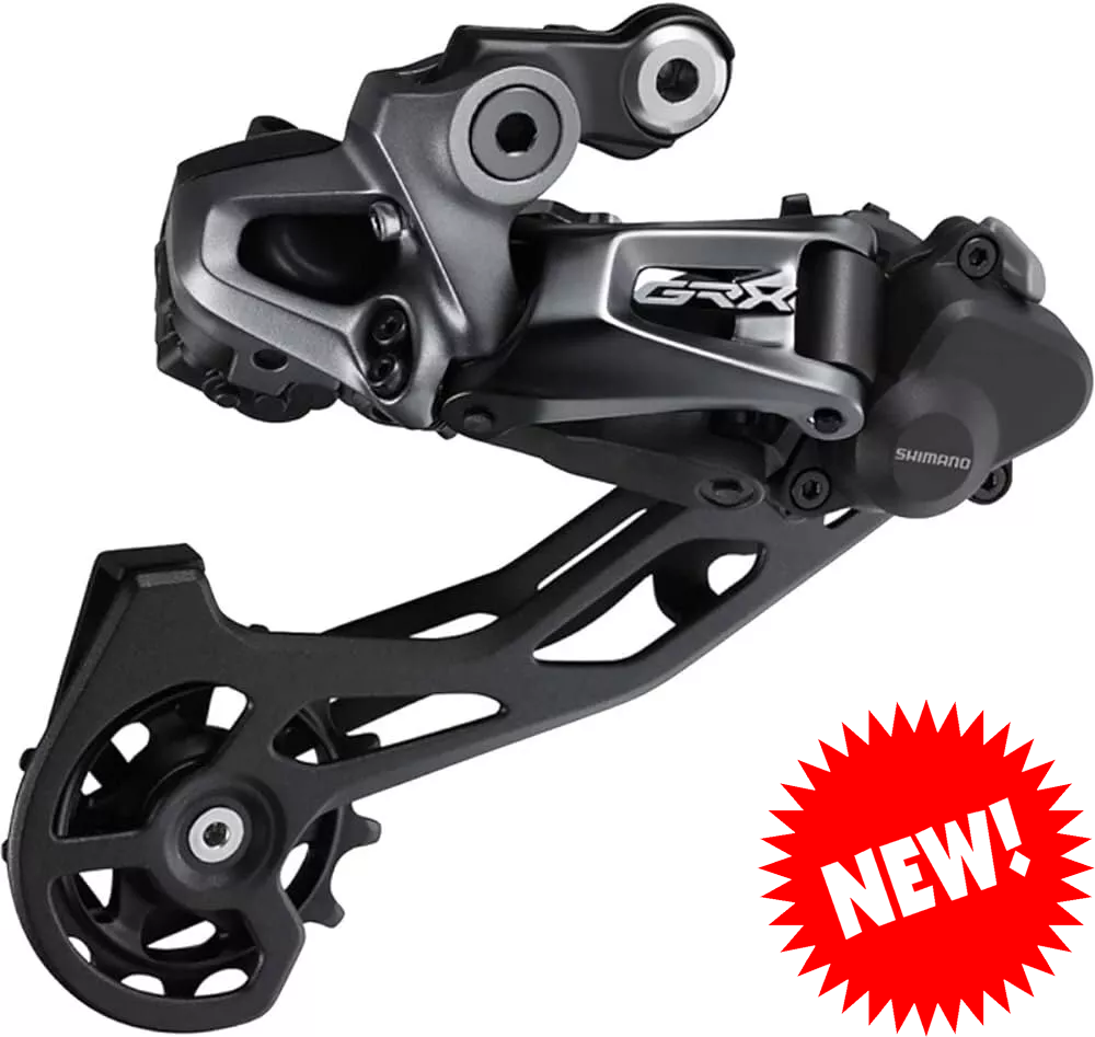 ✅ SHIMANO  Cambio Posteriore RD-RX815 GRX DI2 2x11v - Black