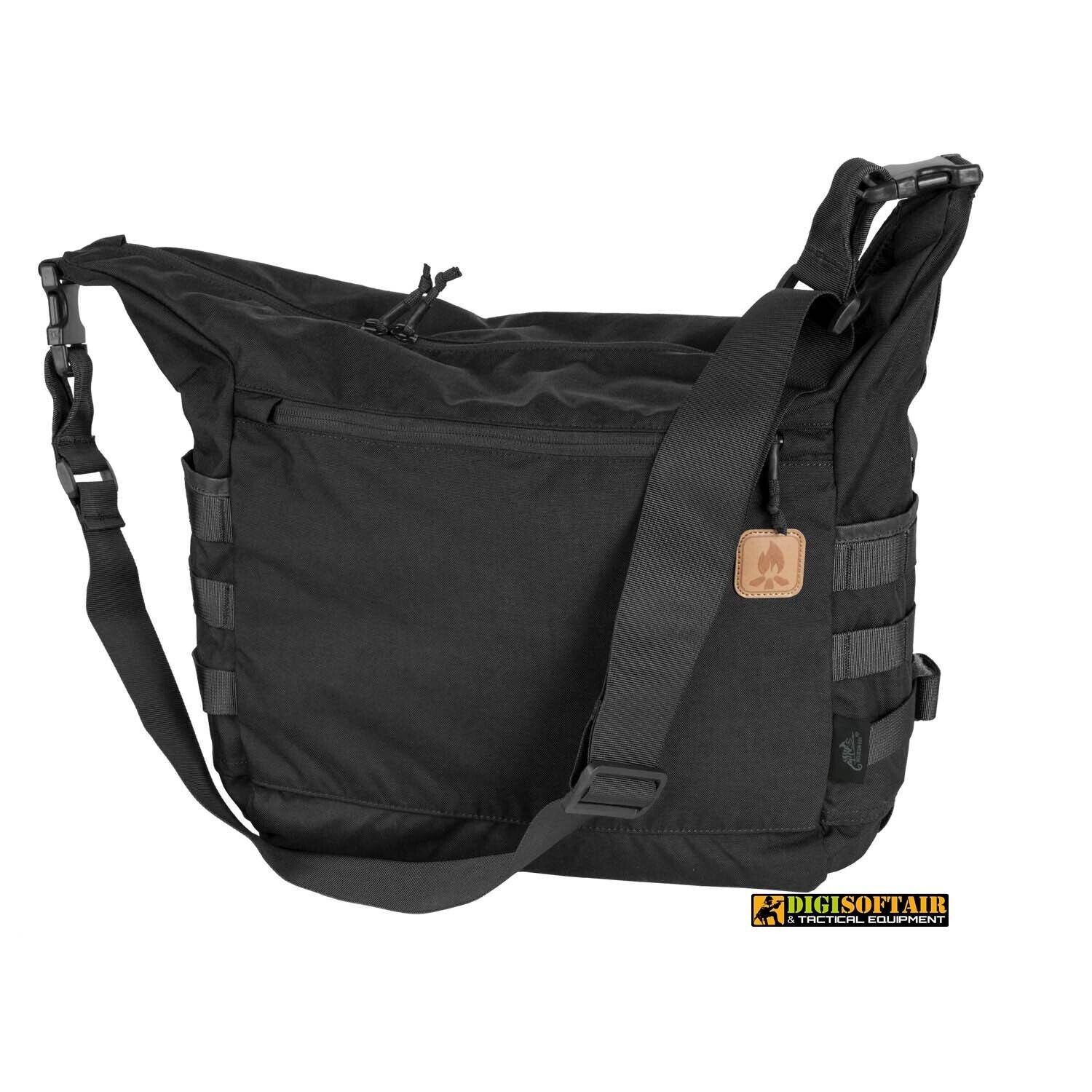 Bushcraft Satchel Bag Black Cordura Helikon tex