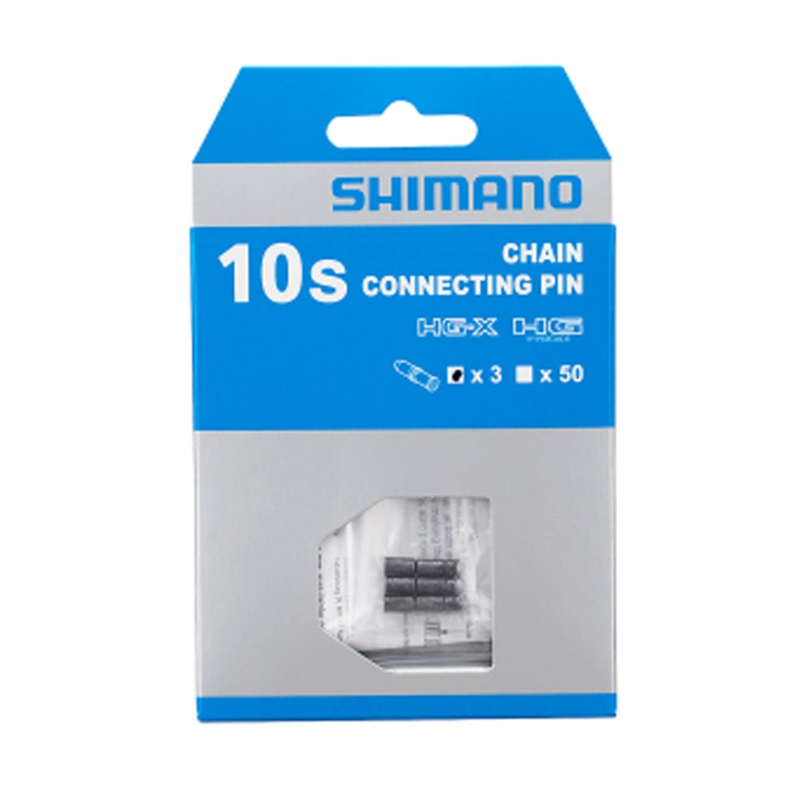 Shimano 10-speed connecting pin for Shimano chains, pack of 3