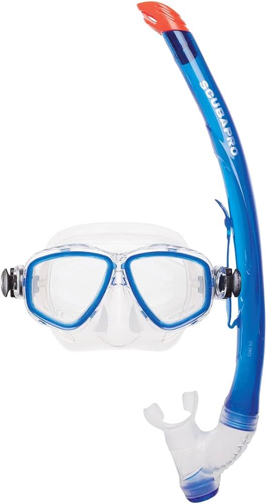 Scubapro Kit Maschera Ecco Blue
