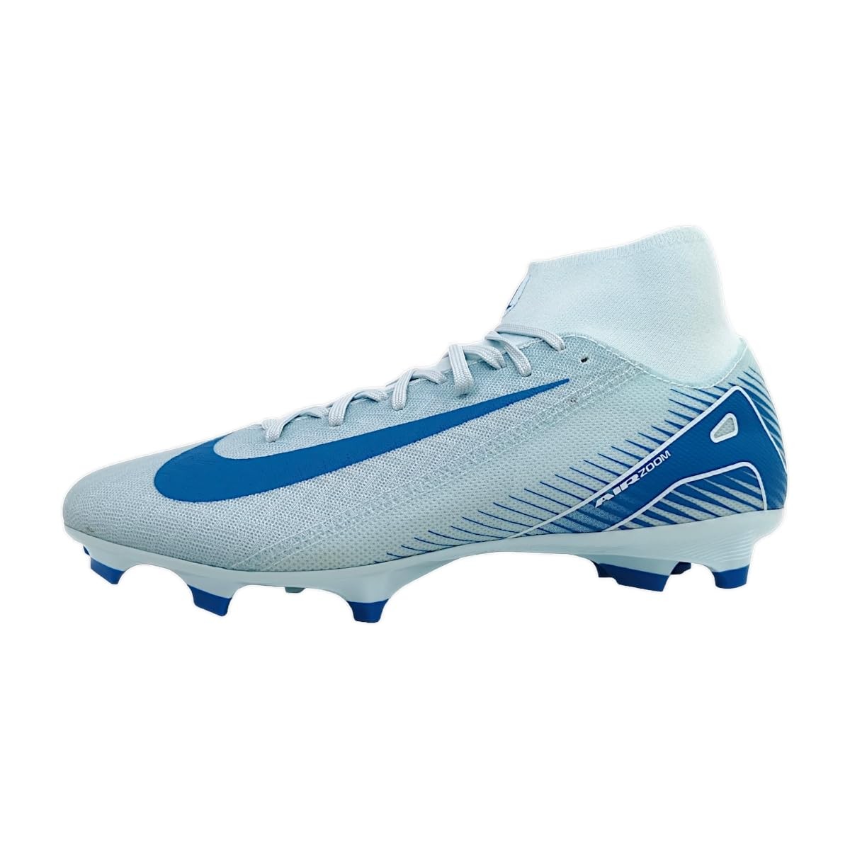 Nike ZM Superfly 10 ACAD FG/MG, Sneaker Uomo, Glacier Blue Orbit, 42 EU