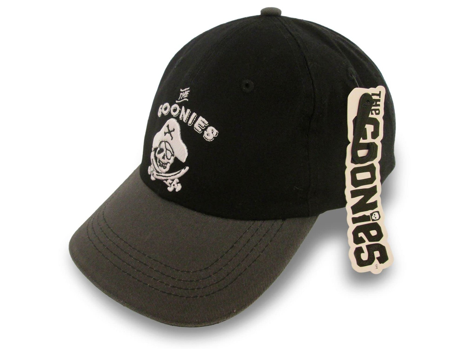 Fashion UK Goonies Never Say Die Official Hat Black Unisex Adult Boy, Black, One