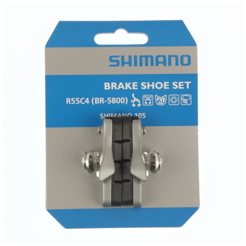 coppia pattini freno strada ricambio 105 br-6800 br-5800 r55c4 SH-Y88T98040 SHIM