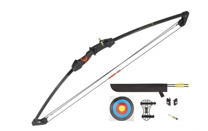 Poe Lang EK CHAMELEON nero 10-15 libbre arco composto (CO-017B)