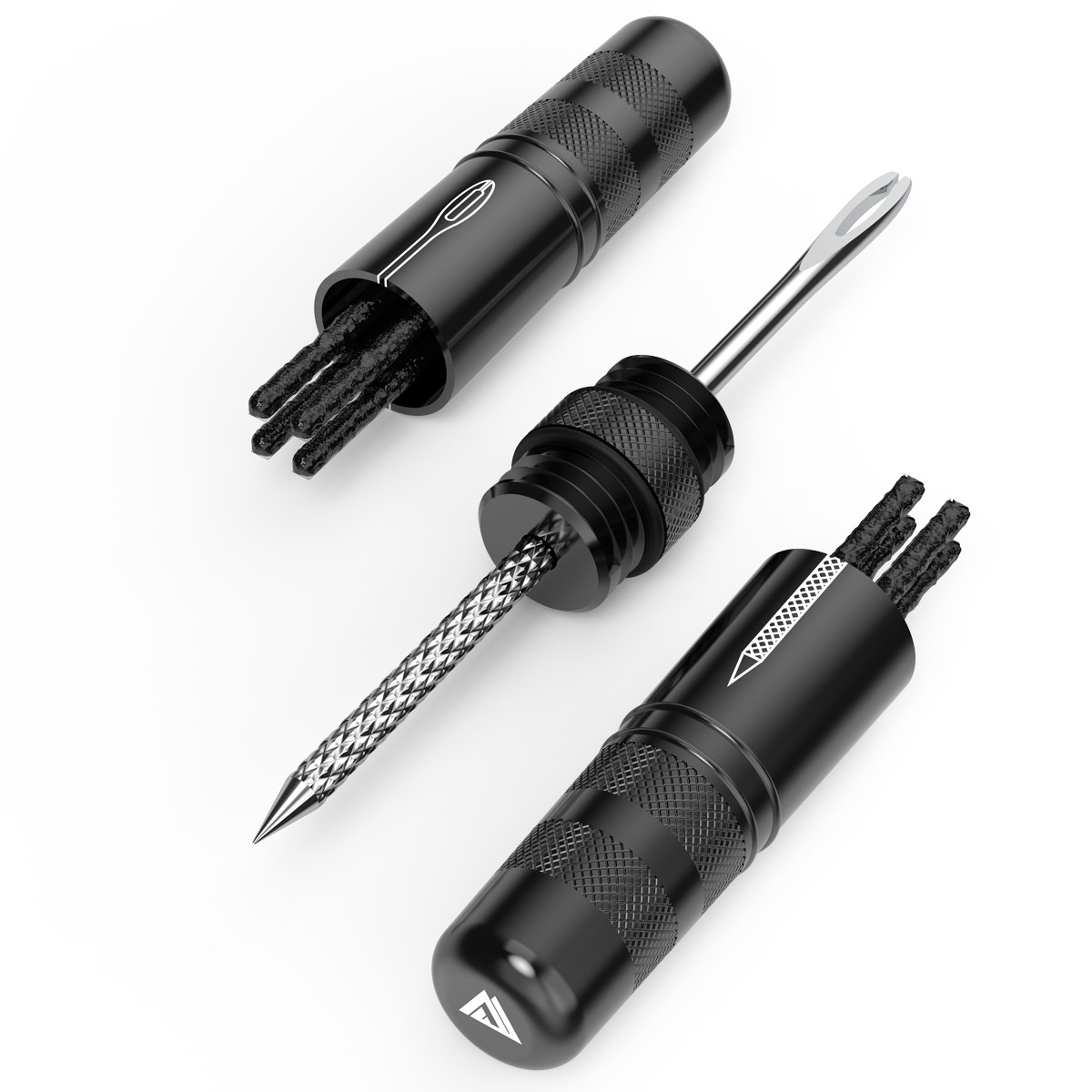 KOM Tubeless Tyre Repair Tool - Black