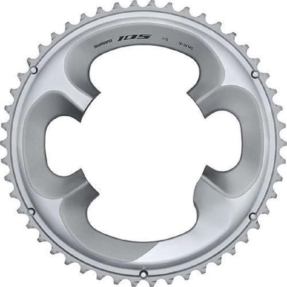 Shimano FC-R7000 chainring, 50T-MS for 50-34T, silver