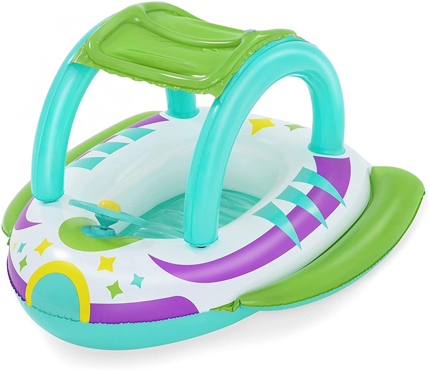 BESTWAY BARCHETTA NAVICELLA SPACE SPLASH 107 x 112 CM 34149