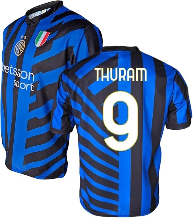 maglia INTER THURAM ufficiale  taglia SMALL stagione 24/25 home internazionale