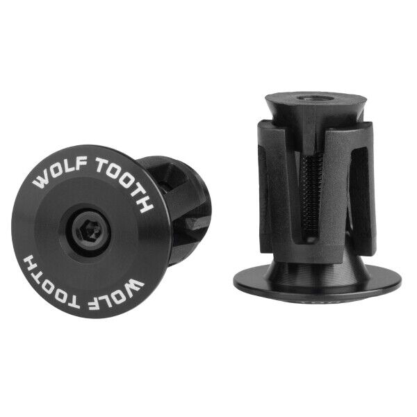 coppia tappi manopole expander bar end plug nero 484042017 Wolftooth manopole Wo