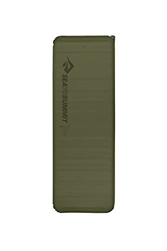 Camp Plus Self Inflating Rectangular Regular Wide - C: verde oscuro-Regular Wide