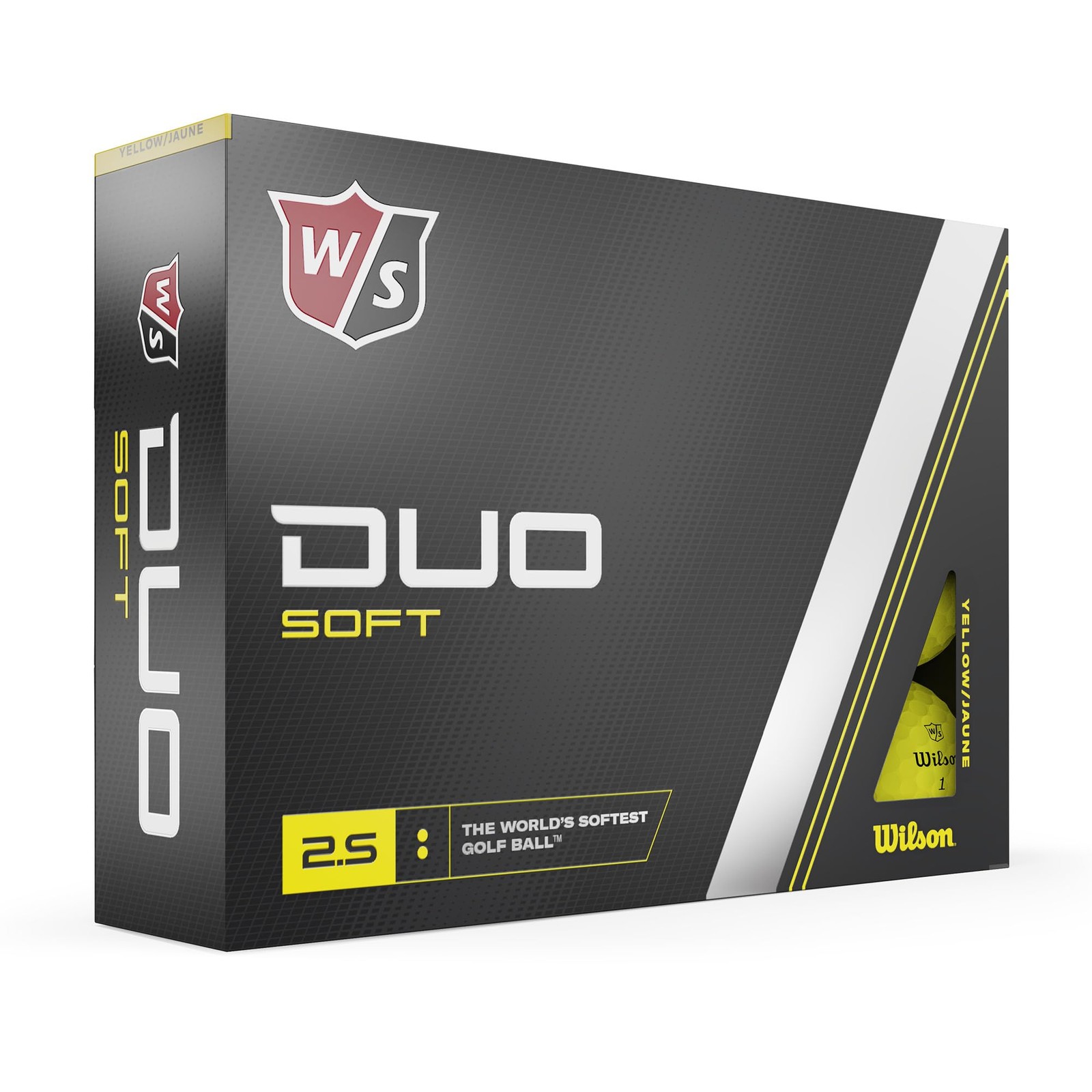 Wilson Staff Duo Soft Golf Balls - 12 Pack Amarillo