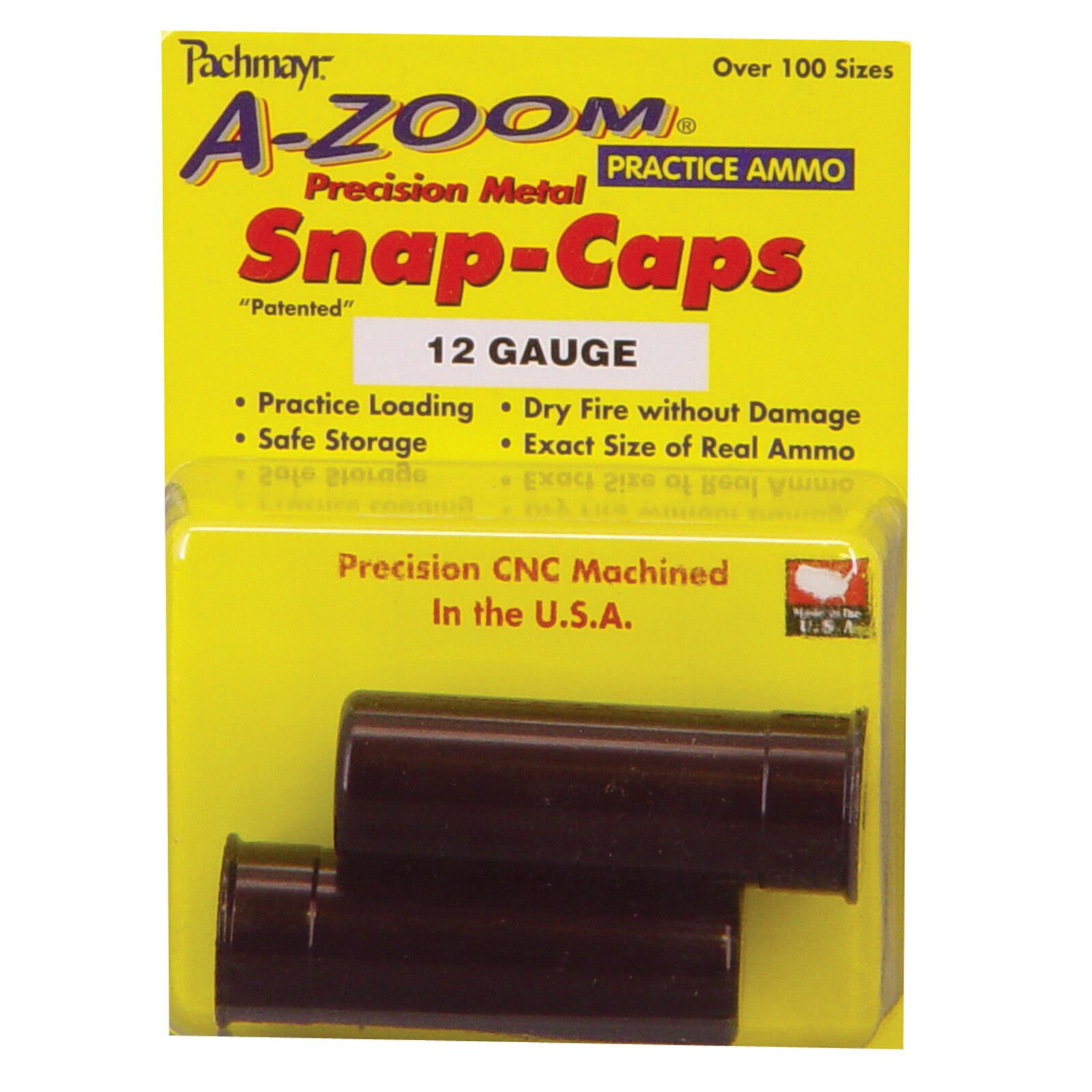 A-Zoom Precisione Metallo a Scatto Capsule Alluminio Massiccio Allenamento 12