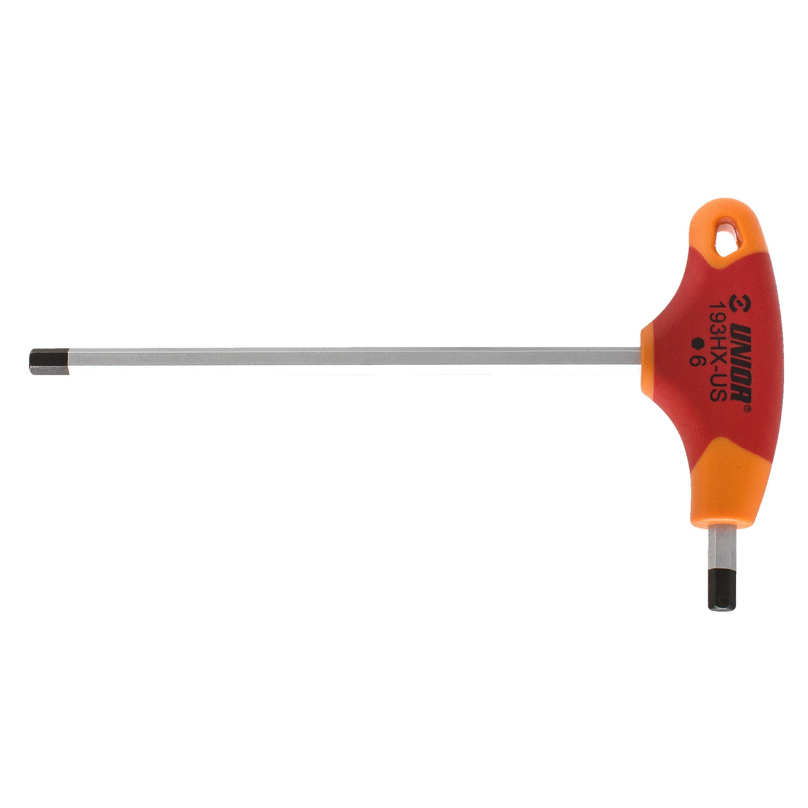 Unior Hexagonal Head Screwdriver With T-Handle Red 4Mm