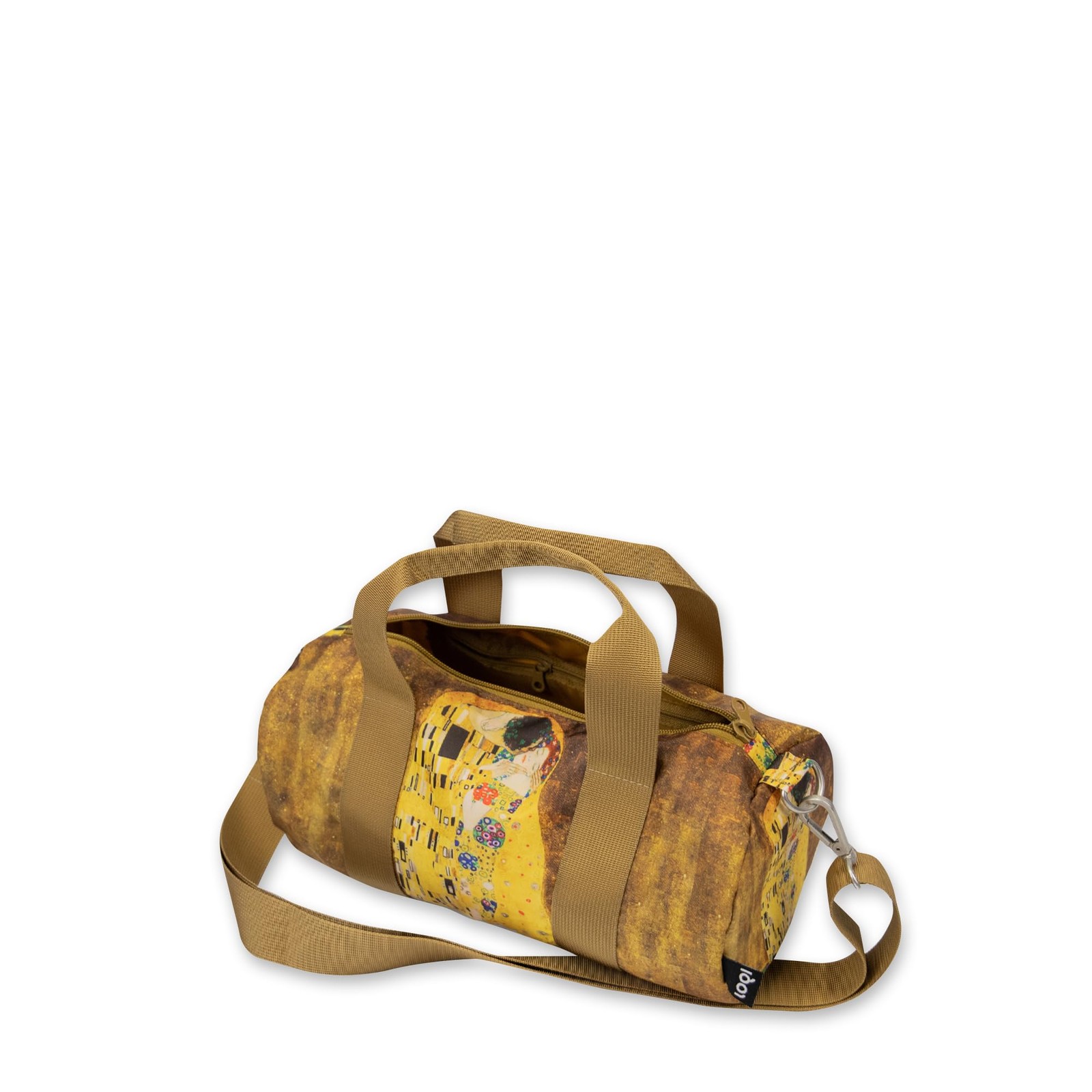 LOQI GUSTAV KLIMT The Kiss Recycled Medium Weekender