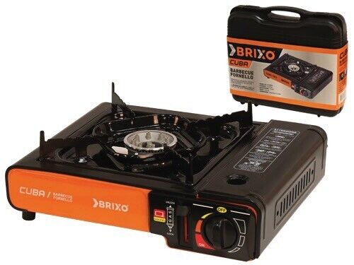 BRIXO BARBECUE FORNELLI GAS CUBA portatile per campeggio roulotte barca