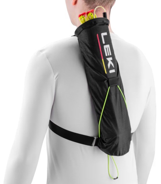 Leki Trail Running Quiver  Faretra Per Bastoncini Nera 35801241