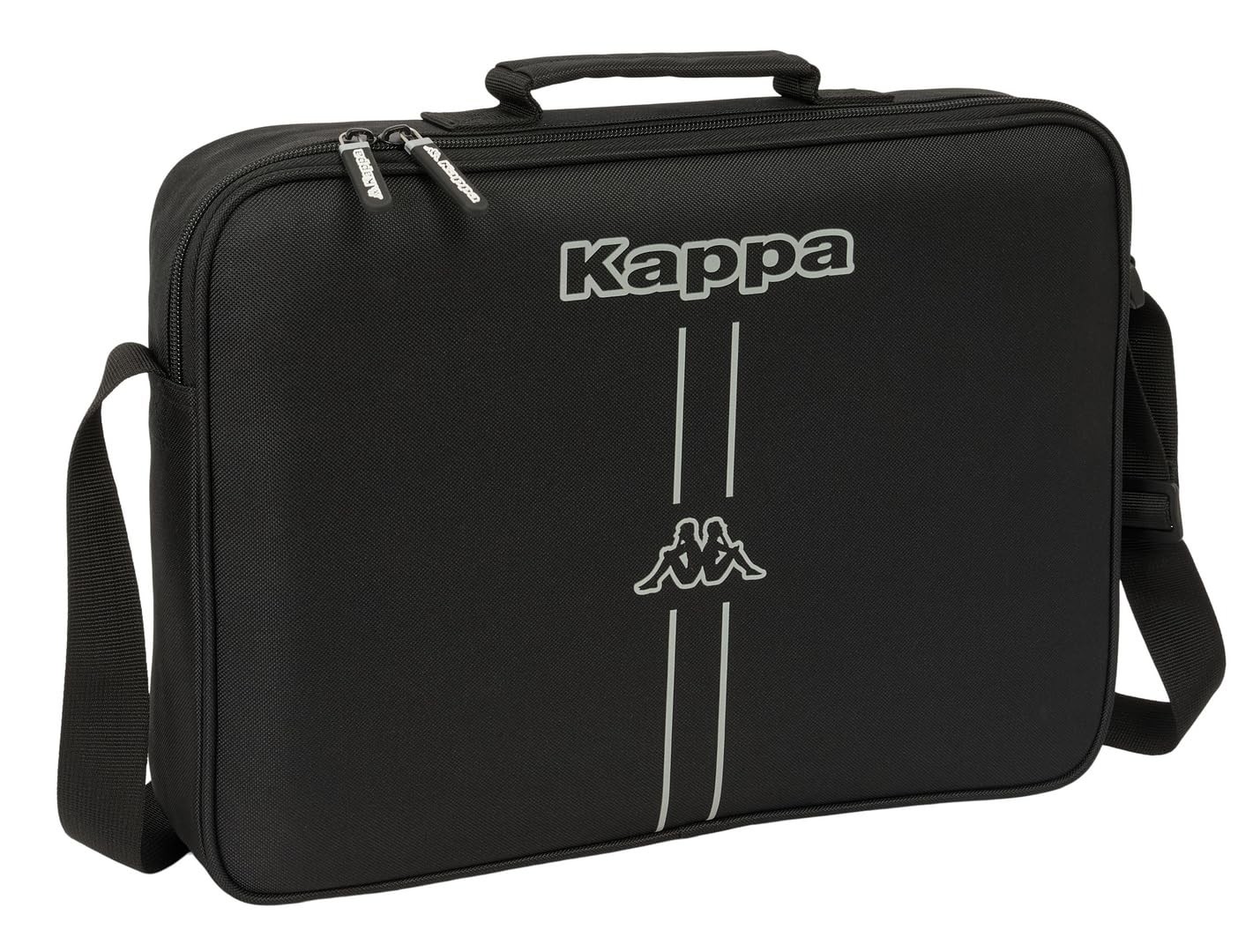 Safta KAPPA Dark – Extra School Wallet, Pencil Case, Shoulder Bag, Comfortable a