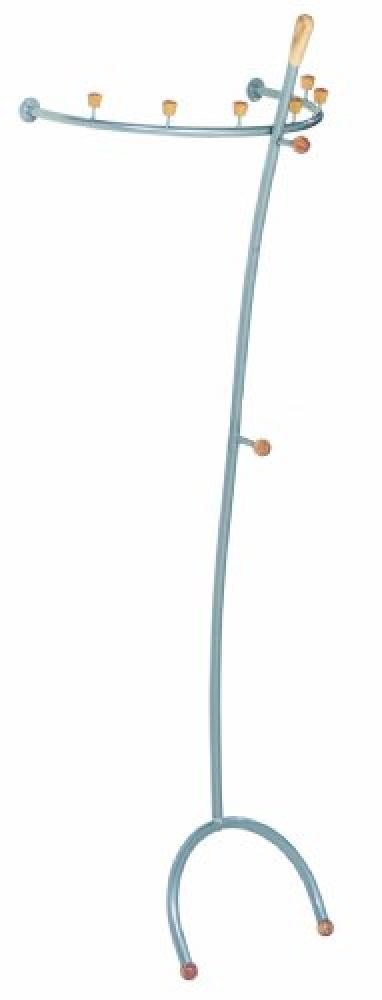 (TG. 189 x 67 x 51 cm) Haku Möbel Appendiabiti, Alluminio - NUOVO
