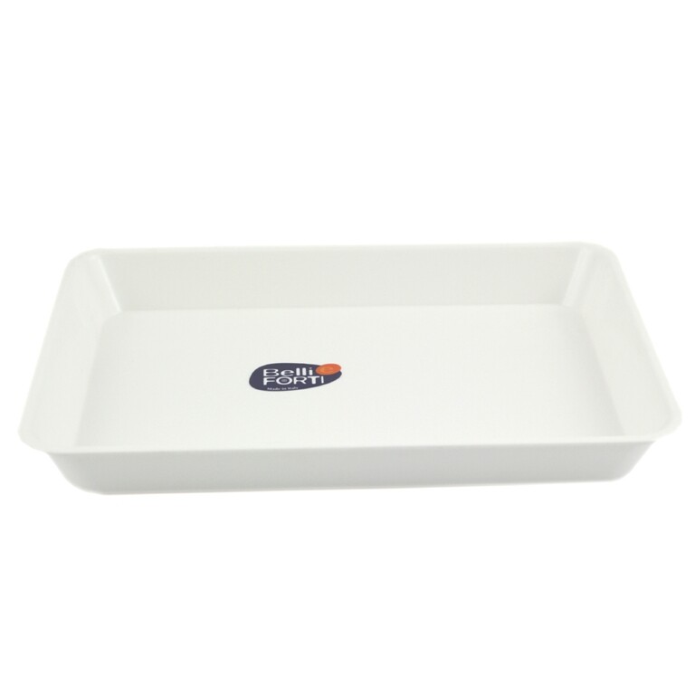 A012580 Vaschetta In Plastica 20x30x4 Cm Bianco Belli E Forti