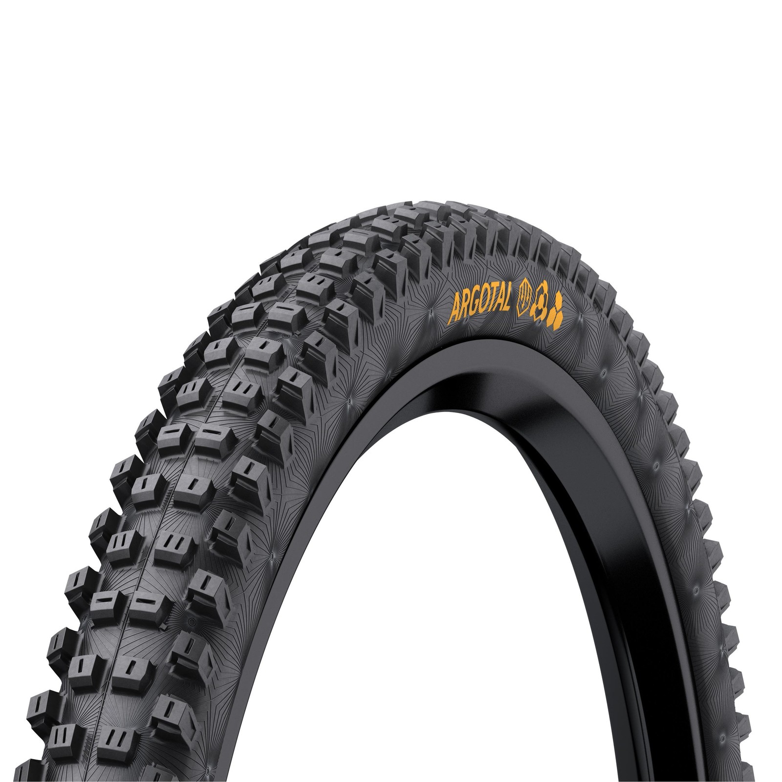 Continental Argotal Downhill Tyre Supersoft Compound Foldable 2022 Black & Black