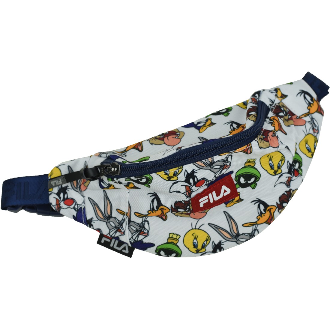 marsupi per ragazza, Fila Thies Warner Bross Soft Bumbag, bianco