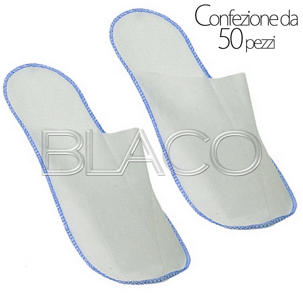 CIABATTA MONOUSO IN TNT 50 PAIA AXIMA CHIUSE MINUTERIA ESTETICA