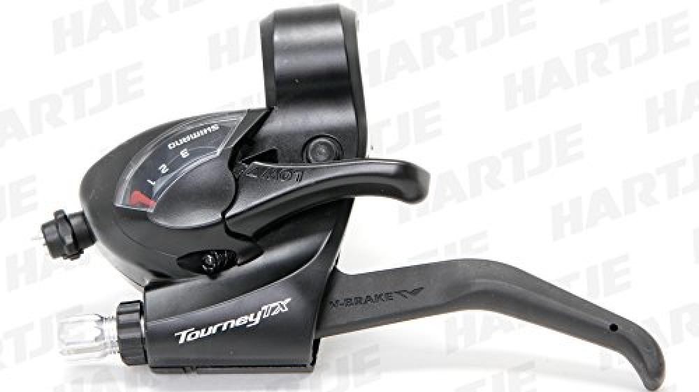 (TG. Taglia unica) SHIMANO Schalt-/Bremshebel 'Tourney TX' ST-TX 800 Mod.15 SB-v
