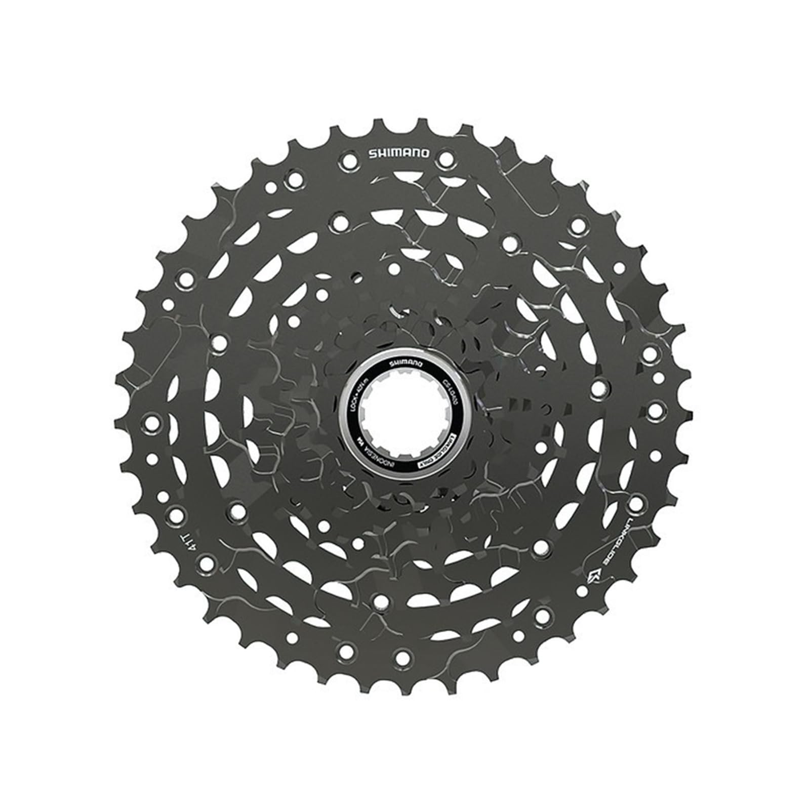 Shimano CS-LG400-9 CUES Link Glide cassette, 9-speed, 11 - 41T