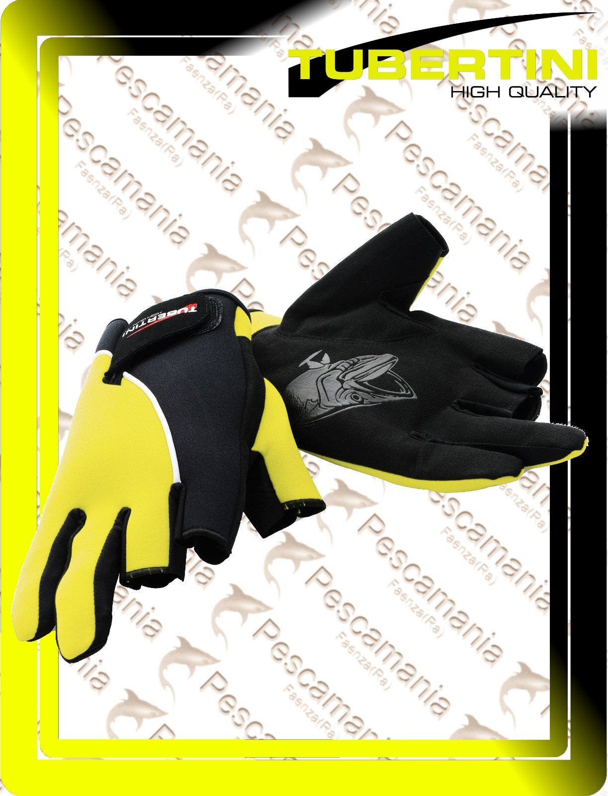Guanti invernali neoprene Tubertini FG-25 tg.XL palmo antiscivolo